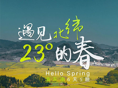 滇东南之春丨遇见北纬23°的烂漫春光